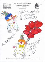 San Valentino in maschera alla CAP Arcacasa di Viareggio