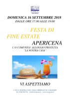 Festa di fine estate alla CAP La nostra Casa