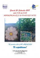 Pranzo di fine estate alla CAP Arcacasa