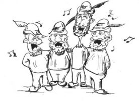 Pomeriggio con il coro degli Alpini