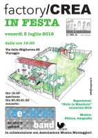 Factory/CREA in festa – 05 luglio, ore 19