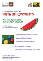 FESTA DEL COCOMERO al CDD Insieme