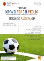 Primo torneo COPPA IL PIÙ E IL MEGLIO