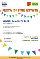 Festa di fine estate ai Kamaleonti di Camaiore