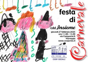 Festa di carnevale al CDD Insieme