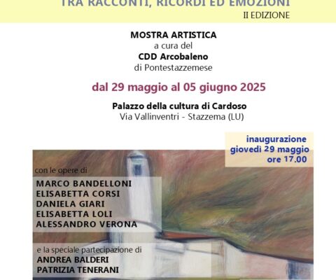Mostra di quadri per il CDD Arcobaleno