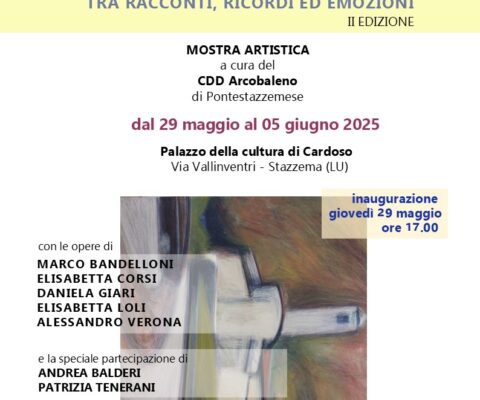 Mostra di quadri per il CDD Arcobaleno