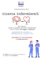C.RE.A cerca Infermieri e Infermiere!