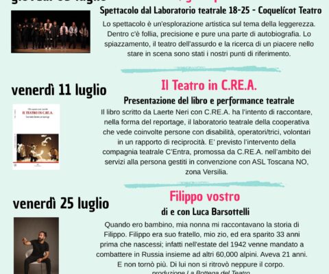Rassegna di Teatro alla Factory DUE