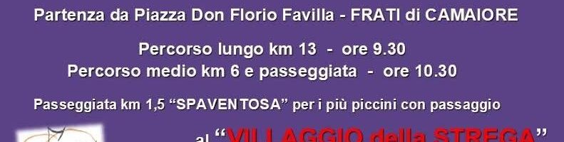 Camminiamo insieme per la solidarietà: domenica 26 ottobre una passeggiata spaventosa a Camaiore